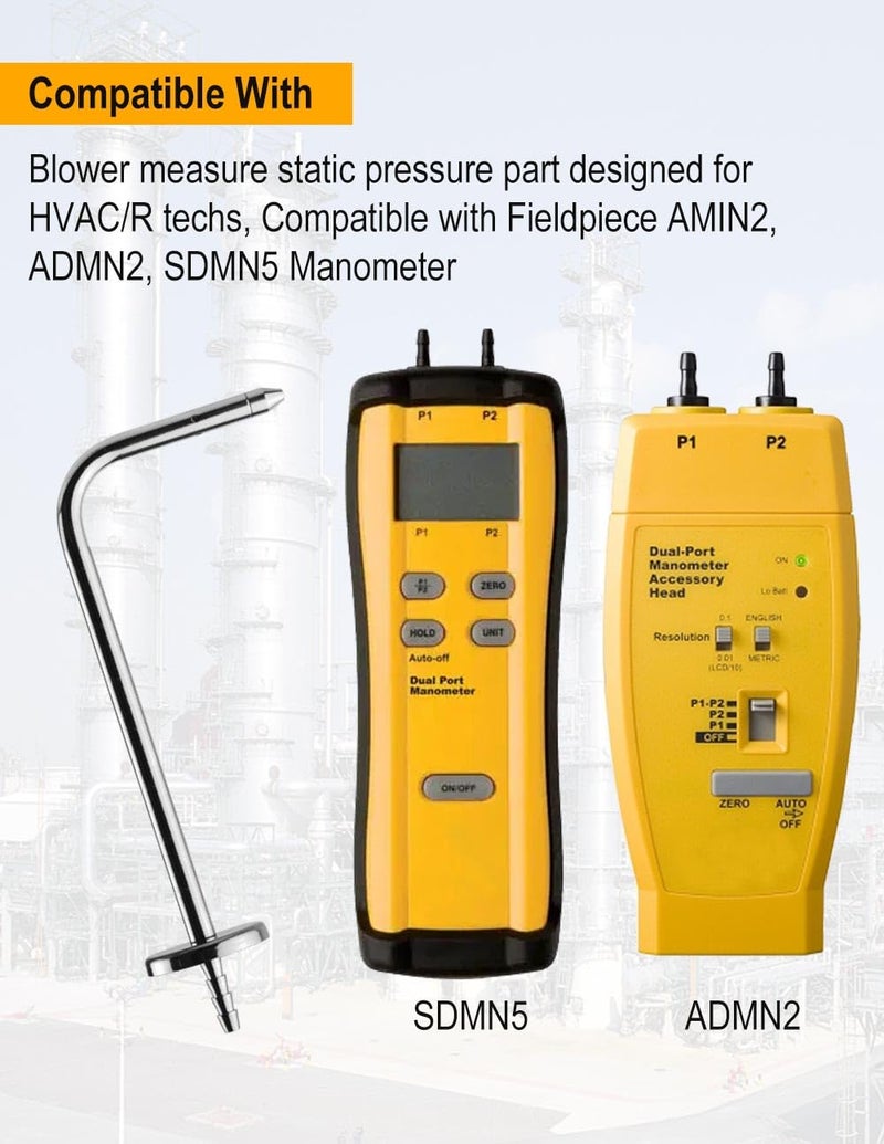 ZIBOO ASP2 Static Pressure Probes (Two-Pack) - Image 5